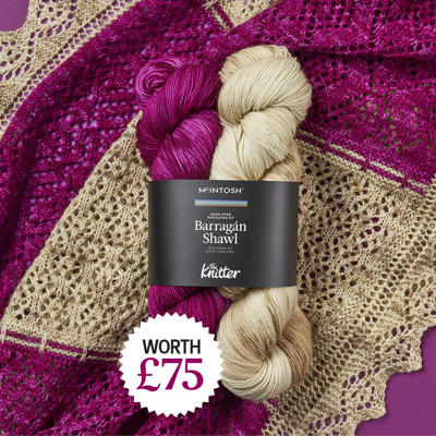 McIntosh Knit-Along yarn bundle, worth £75!